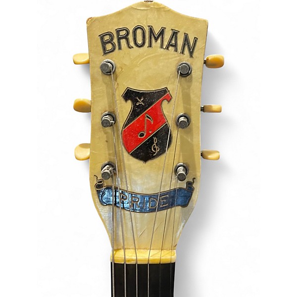 Vintage 1930s Broman PRIDE Antique Amber Acoustic Guitar