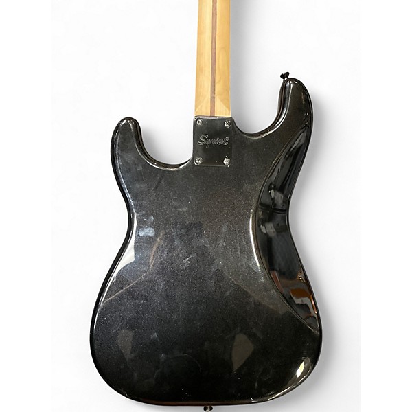 Used Squier Bullet Stratocaster HSS Black Solid Body Electric Guitar