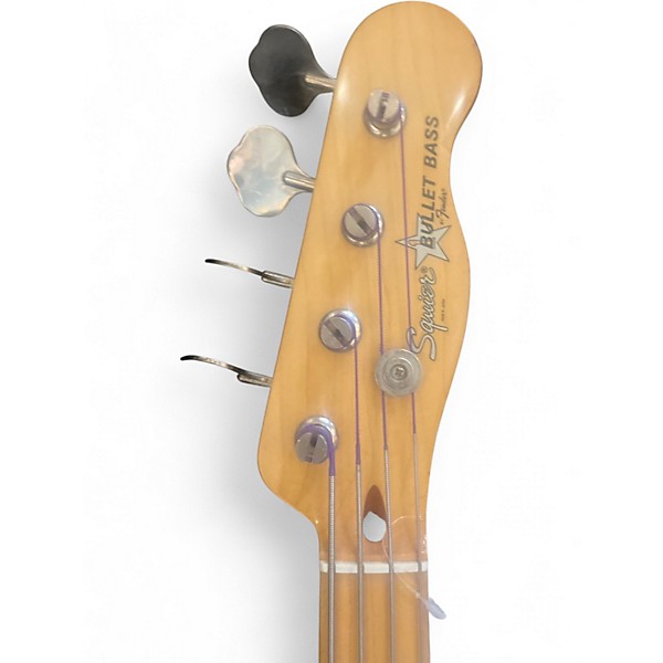Used Squier BULLET BASS TUXEDO Electric Bass Guitar
