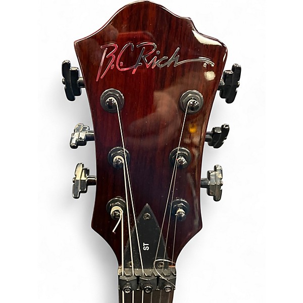 Used B.C. Rich Mockingbird ST Red Solid Body Electric Guitar