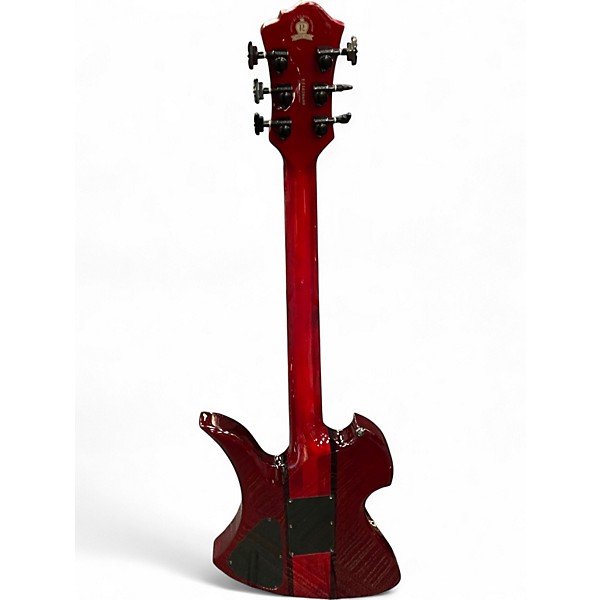 Used B.C. Rich Mockingbird ST Red Solid Body Electric Guitar
