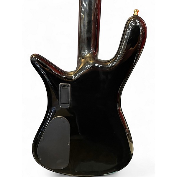 Used Spector Ian Hill Black Electric Bass Guitar