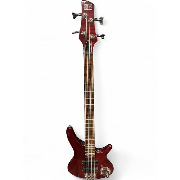 Used Ibanez SR700 Brown Electric Bass Guitar