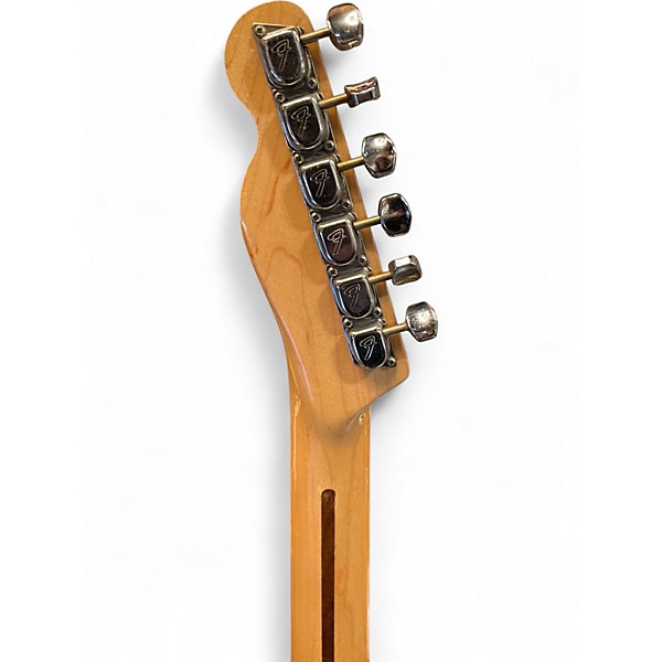 Vintage 1974 Fender 1974  FENDER TELECASTER BLACK BLACK Solid Body Electric Guitar