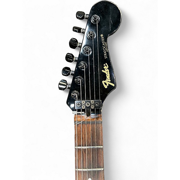 Used Fender 1985 boxer series st556 Black Solid Body Electric Guitar