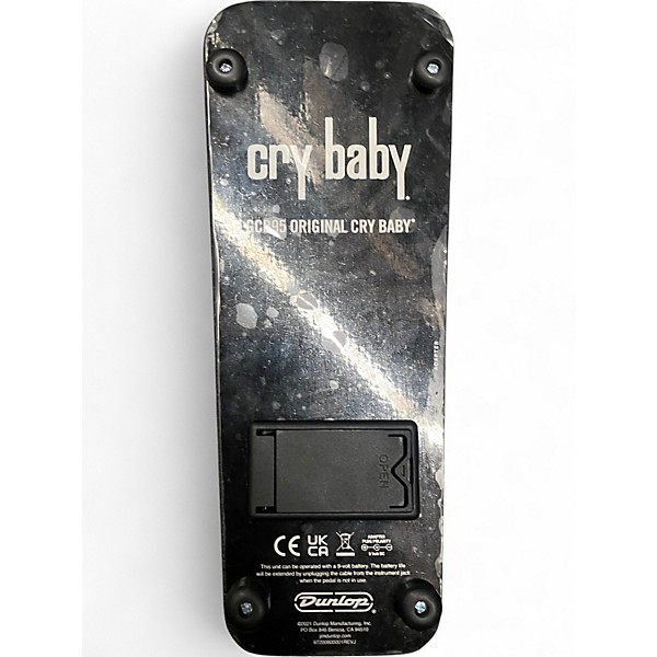 Used 2020 Dunlop Original Cry Baby Wah Effect Pedal