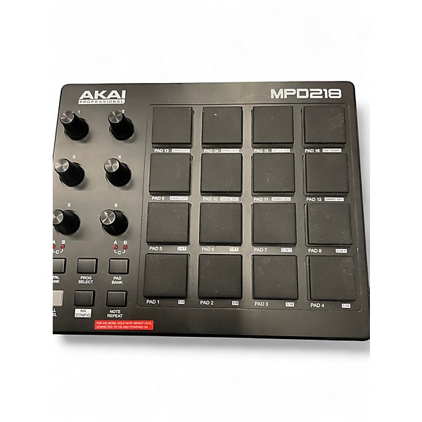 Used 2020 Akai Professional MPD218 MIDI Controller