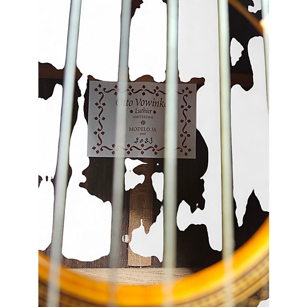 Used Otto Vowinkle 3A Natural Classical Acoustic Guitar