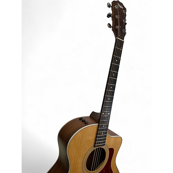 Used Taylor 214CE Natural Acoustic Electric Guitar