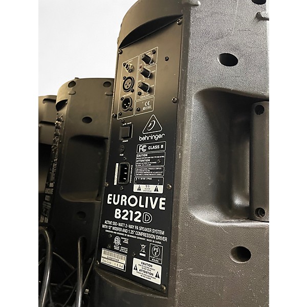 Used Behringer EUROLIVE B212D Powered Speaker