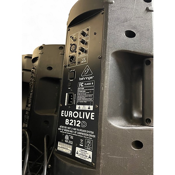 Used Behringer EUROLIVE B212D Powered Speaker
