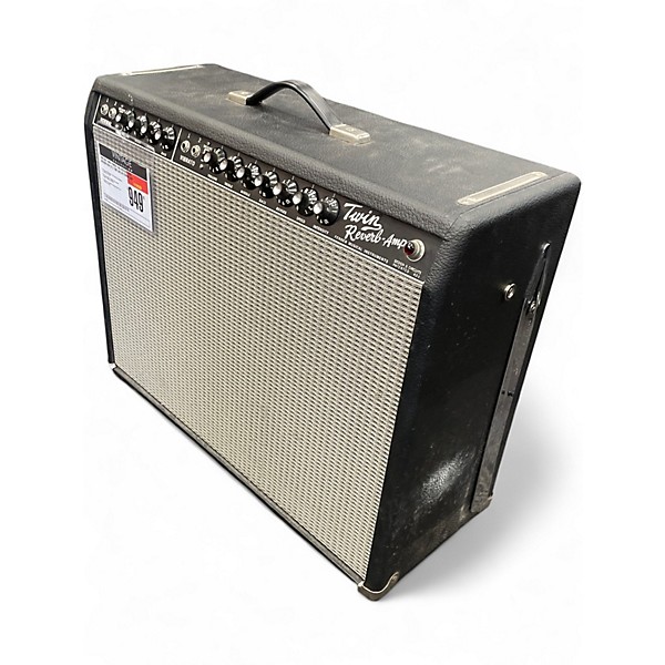 Vintage 1990s Fender 1965 Reissue Twin Reverb 85W 2x12 Tube Guitar Combo Amp