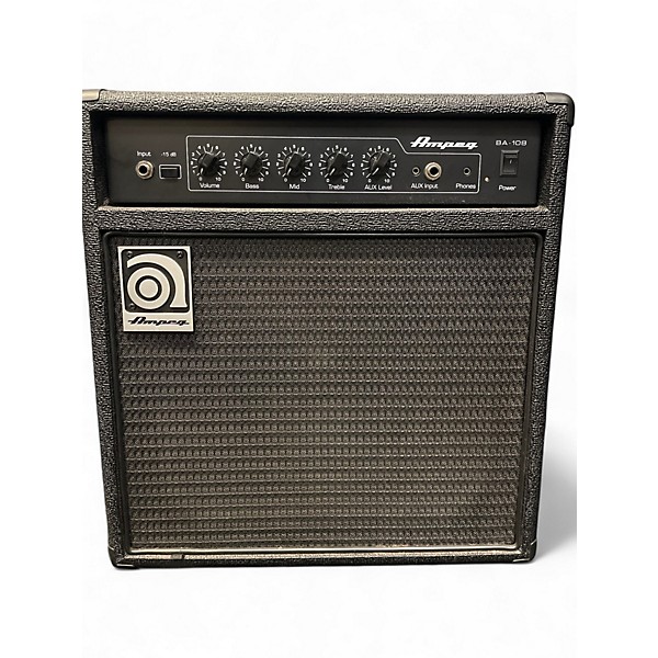 Used Ampeg BA108V2 25W 1x8 Bass Combo Amp | Guitar Center