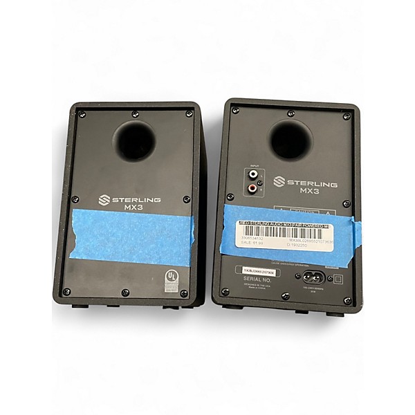 Used Sterling Audio MX3 Pair Powered Monitor