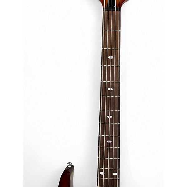 Used Rogue lx405 2 Color Sunburst Electric Bass Guitar