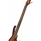 Used Rogue lx405 2 Color Sunburst Electric Bass Guitar