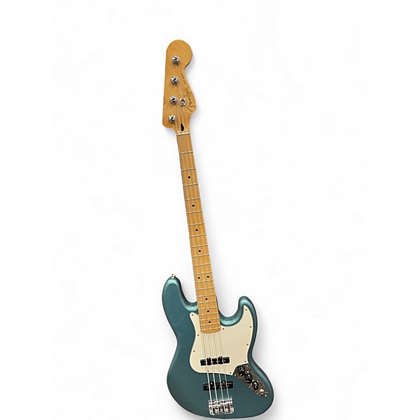 Used Fender Player Jazz Bass Tide Pool Electric Bass Guitar