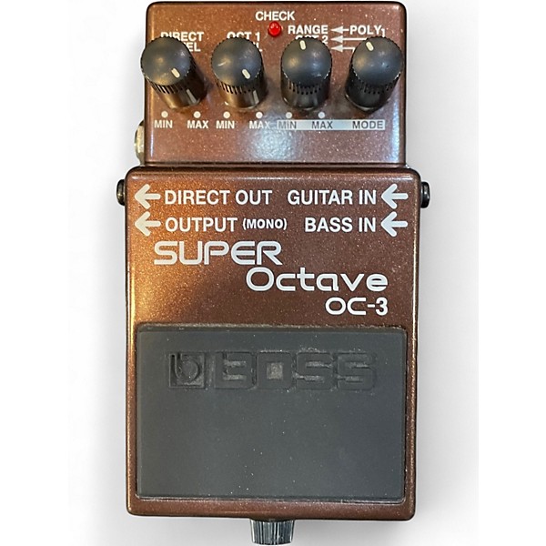 Used BOSS OC3 Super Octave Effect Pedal