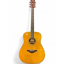 Used Yamaha FSTA TransAcoustic Concert Natural Acoustic Electric Guitar