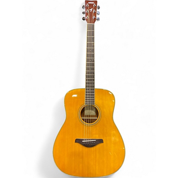 Used Yamaha FSTA TransAcoustic Concert Natural Acoustic Electric Guitar