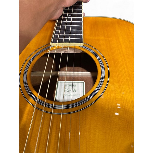 Used Yamaha FSTA TransAcoustic Concert Natural Acoustic Electric Guitar
