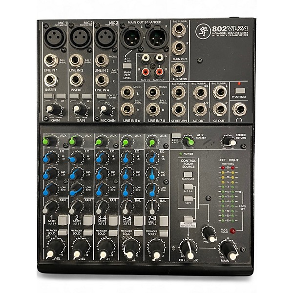 Used Mackie 802VLZ4 Unpowered Mixer