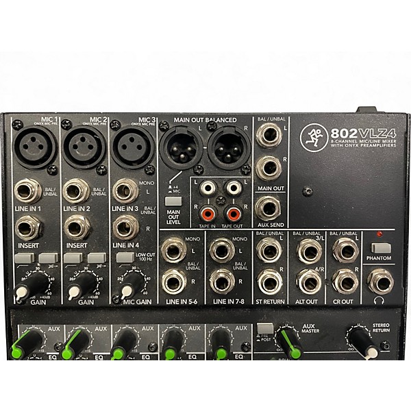 Used Mackie 802VLZ4 Unpowered Mixer