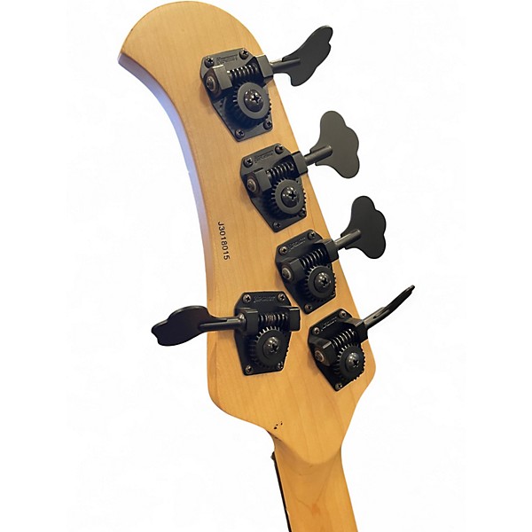 Used Jericho Alpha 5 Black Electric Bass Guitar