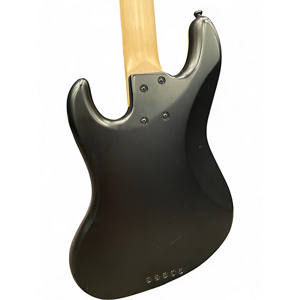 Used Jericho Alpha 5 Black Electric Bass Guitar