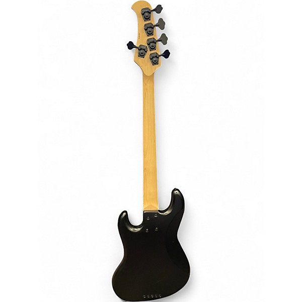 Used Jericho Alpha 5 Black Electric Bass Guitar