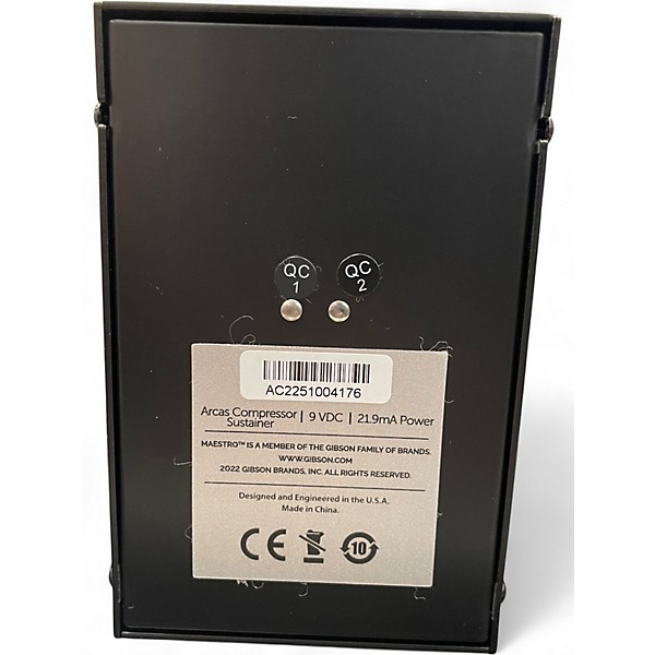 Used Maestro Arcas Compressor Sustainer Pedal