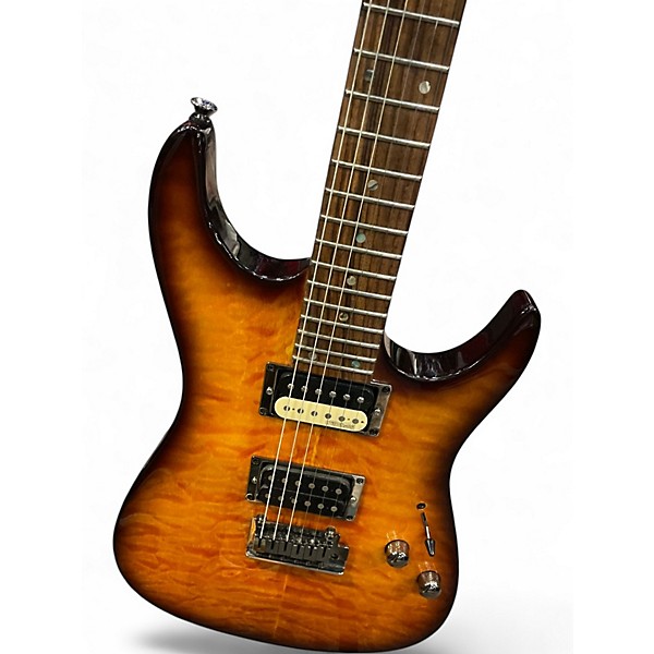 Used Fender Showmaster Tobacco Sunburst Solid Body Electric Guitar