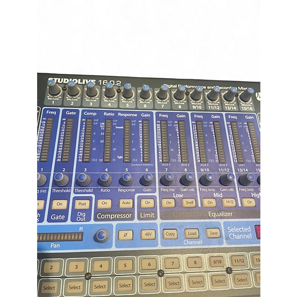 Used PreSonus Studio Live 16.0.2 Digital Mixer