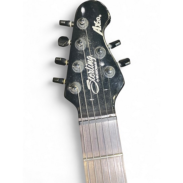 Used Sterling by Music Man AX20 Black Solid Body Electric Guitar