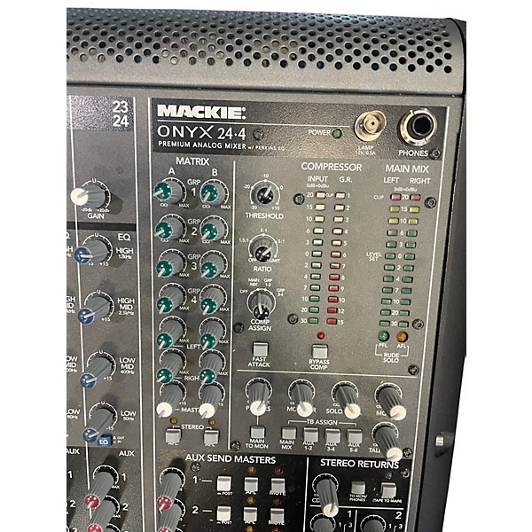 Used Mackie Onyx 24.4 Unpowered Mixer