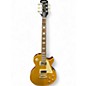 Used Epiphone Les Paul Standard Gold Top Solid Body Electric Guitar thumbnail