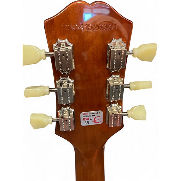 Used Epiphone Les Paul Standard Gold Top Solid Body Electric Guitar