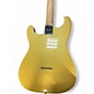 Used Squier PARANORMAL NASHVILLE STRATOCASTER Metallic Gold Solid Body Electric Guitar