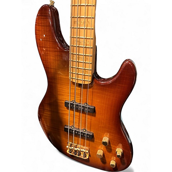 Used 2003 Fender FMT Deluxe Jazz Bass Natural Electric Bass Guitar