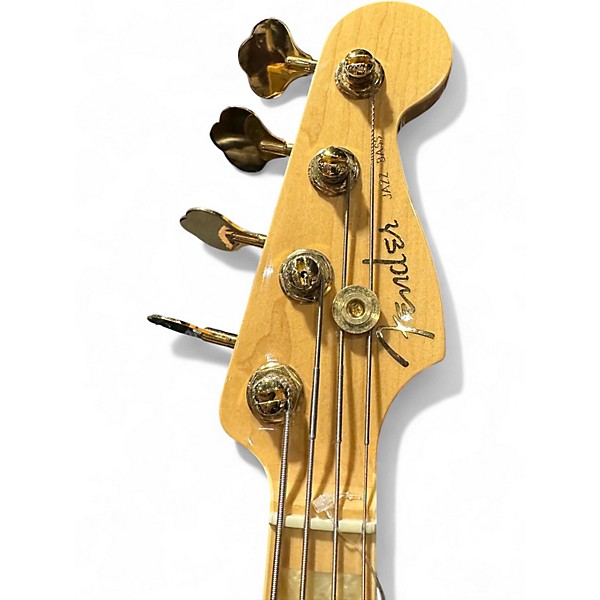 Used 2003 Fender FMT Deluxe Jazz Bass Natural Electric Bass Guitar