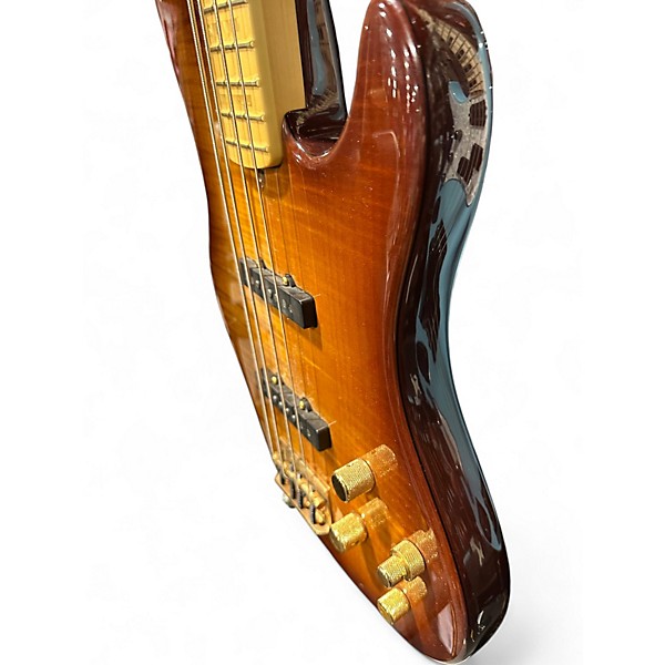 Used 2003 Fender FMT Deluxe Jazz Bass Natural Electric Bass Guitar