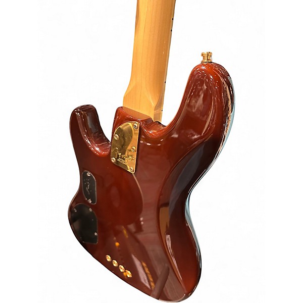 Used 2003 Fender FMT Deluxe Jazz Bass Natural Electric Bass Guitar