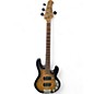 Used Sterling by Music Man Ray34 HH SPALTED MAPLE BURST Electric Bass Guitar thumbnail