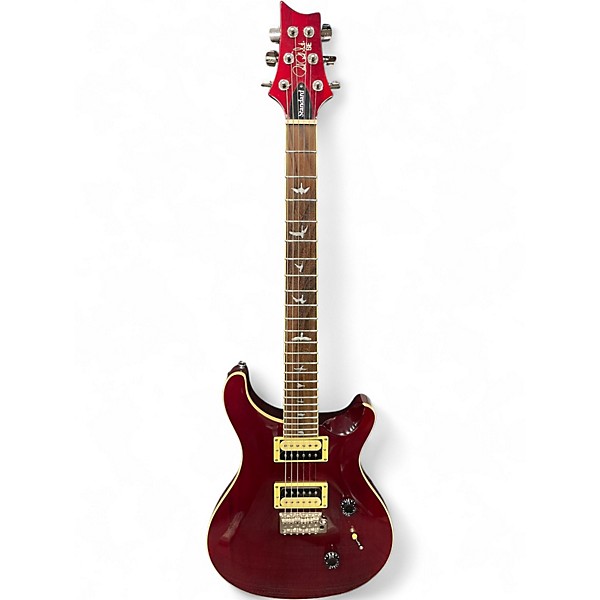 Used PRS SE Standard 24 Cherry Solid Body Electric Guitar