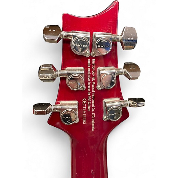 Used PRS SE Standard 24 Cherry Solid Body Electric Guitar