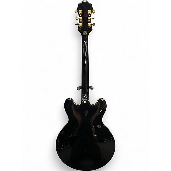 Used Epiphone Sheraton II Pro Black Hollow Body Electric Guitar
