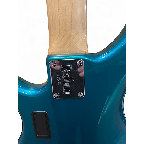 Used Pedulla Rapture RB5 5 String Green Electric Bass Guitar