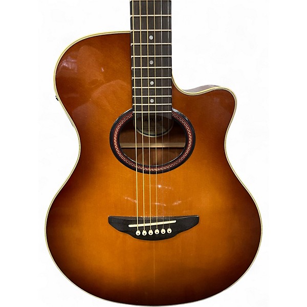 Used Yamaha APX5A Sandburst Acoustic Electric Guitar