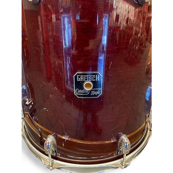 Used Gretsch Drums 6 Piece Catalina Maple Cherry Drum Kit