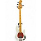 Used 2022 Ernie Ball Music Man Stingray Classic 4 String Alpine White Electric Bass Guitar thumbnail